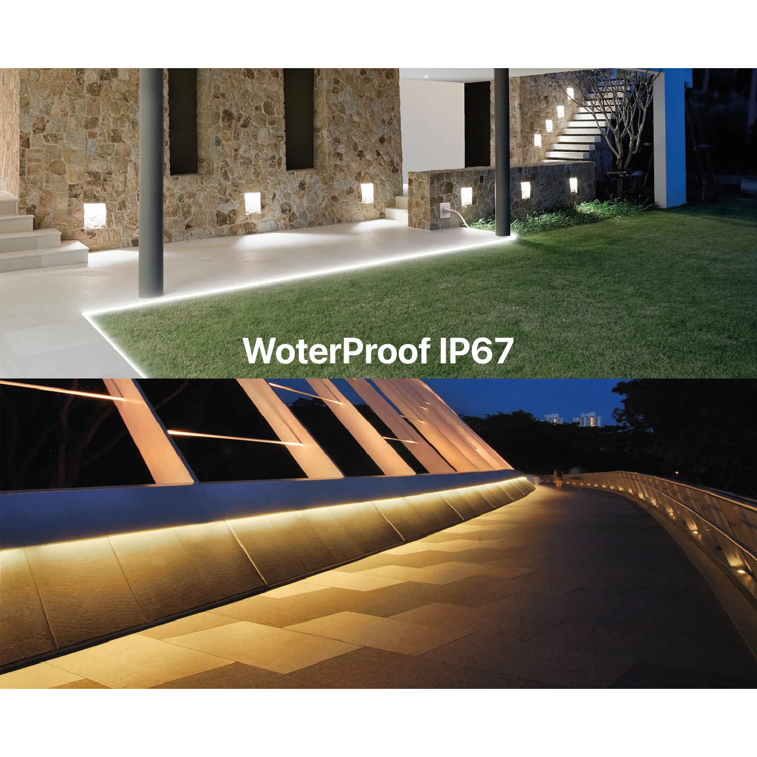 Waterproof LED Strip Light 20M 24V – Flexible Outdoor & Indoor Lighting (SMD2835-120P)