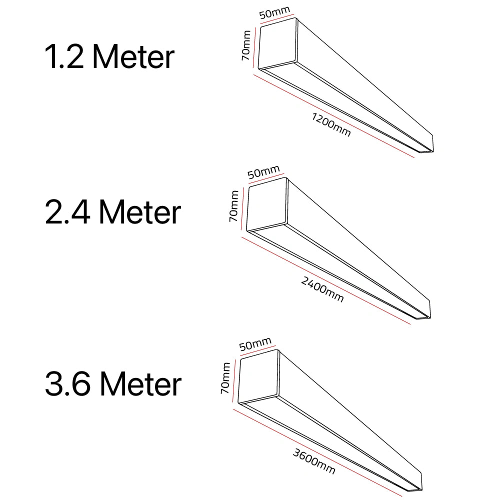 Connectable Architectural Linear Panel Light With Osram LED (BR5224)