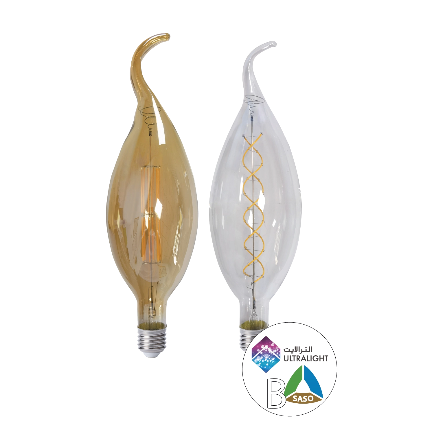 لمبة فيلمنت ليد مع قاعدة E40 – كفاءة عالية وتصميم زجاجي أنيق (WL-BLC125)

