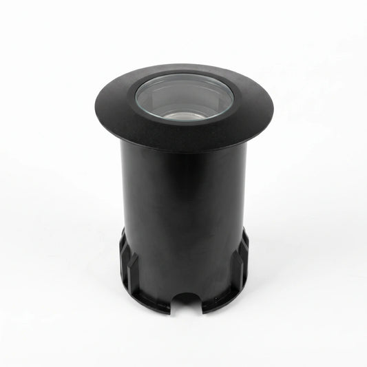 Ultralight Black Frame GU10 In-ground Light 9cm IP67 (BD1032)