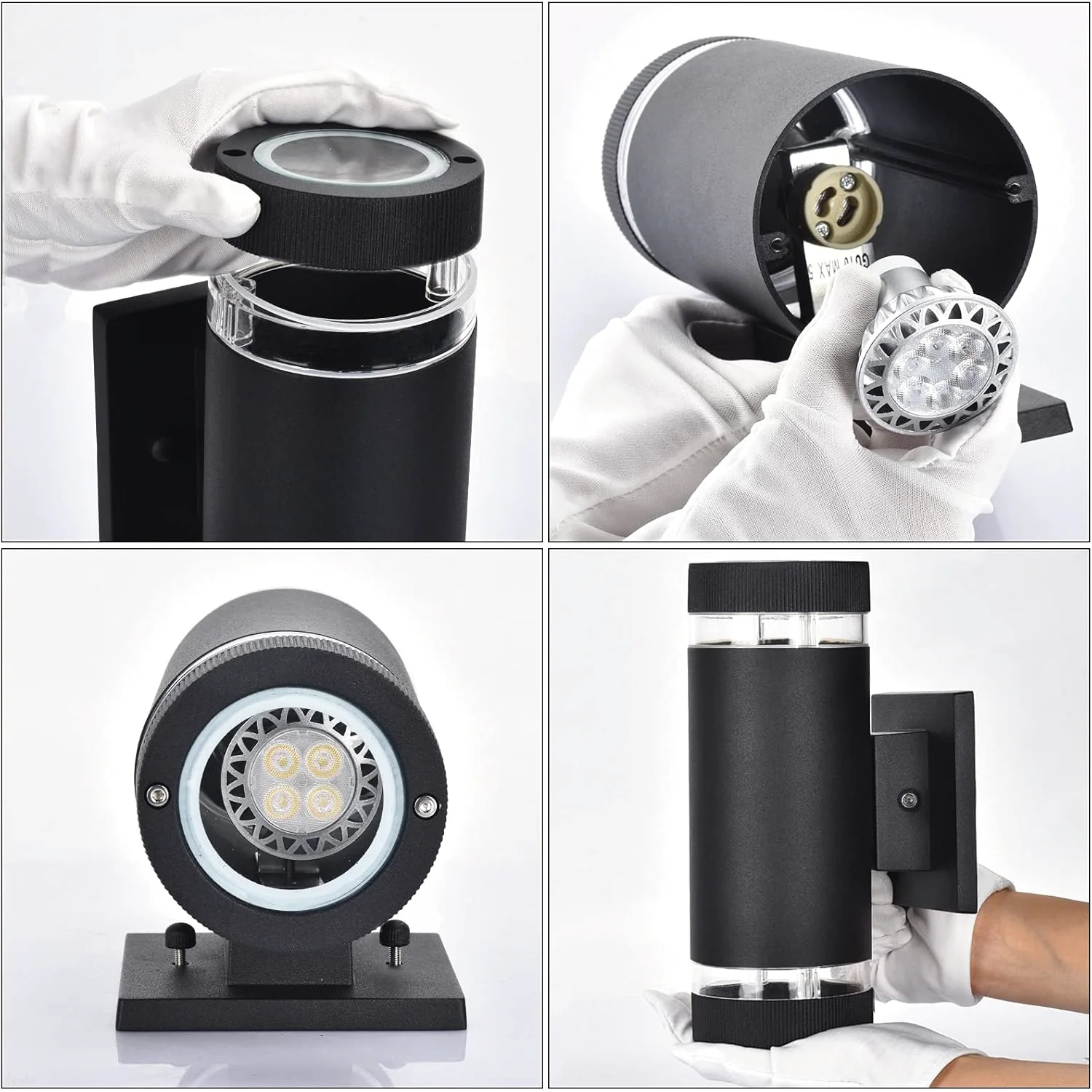 Ultralight Aluminum Wall Light Frame (YJ2180-2)