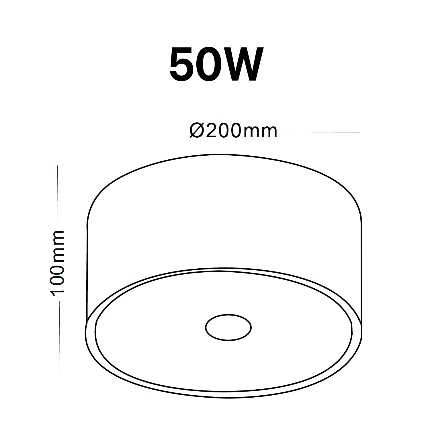 إنارة لطش بالسقف خارجية الترالايت IP65 (BD390)