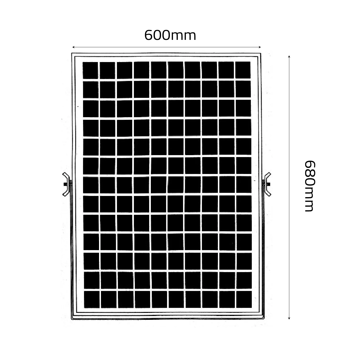 كشاف شمسي ليد بقدرة 30 واط (SFL-30W) - بطارية ليثيوم قوية ومقاوم للماء IP65
