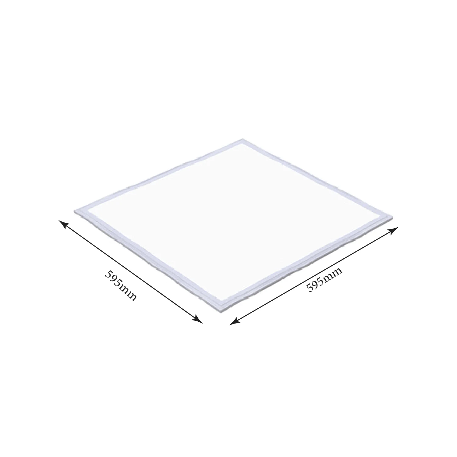 لوحة إنارة ليد 36 واط مناسب للمنازل و المكاتب – إضاءة بيضاء أو دافئة - تصميم نحيف للسقف (SH-PL66HT)