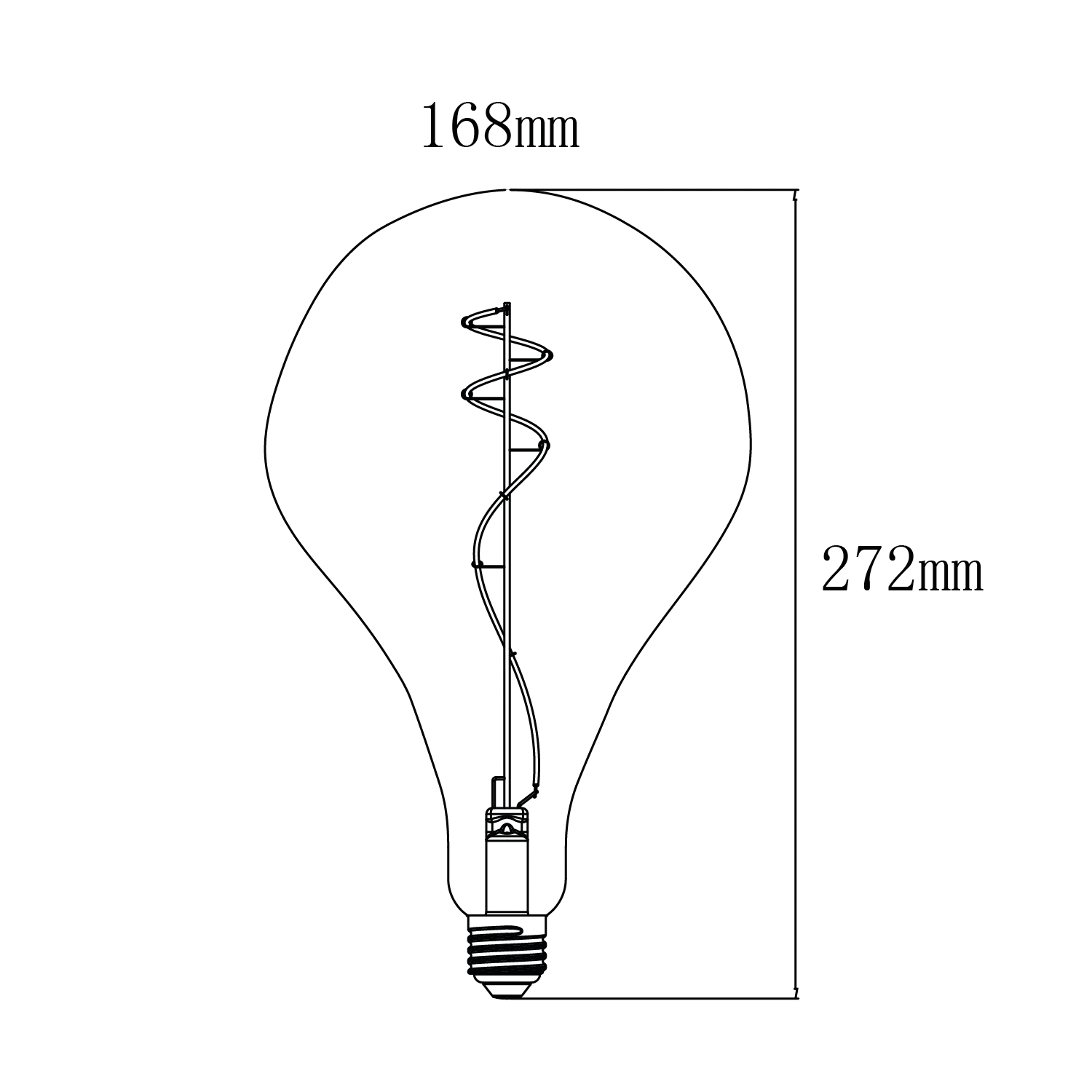 لمبة ليد الترالايت لون ضبابي ديكورية E27 4.5 واط (UTL-PS150SG)