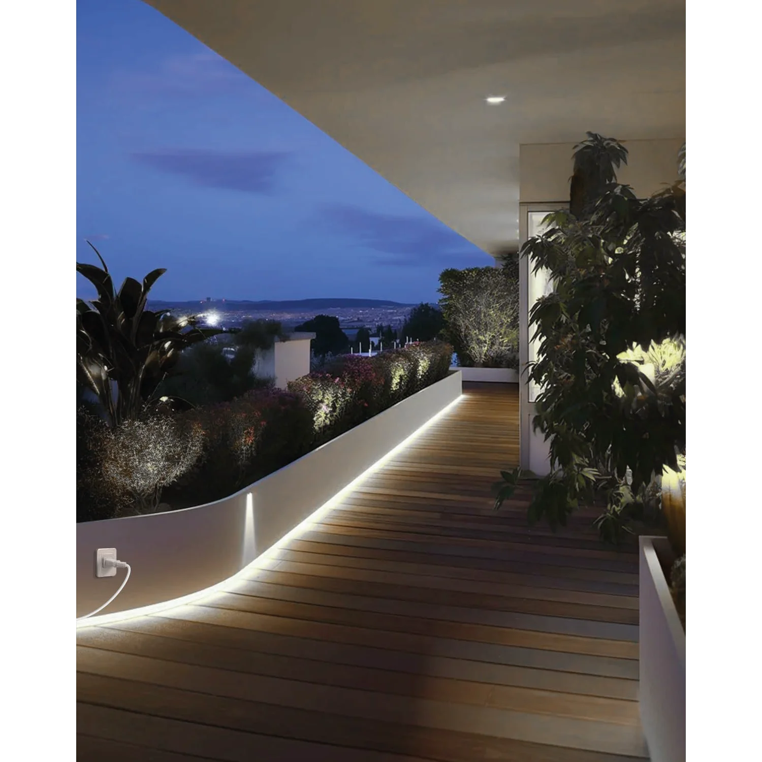 Waterproof LED Strip Light 20M 24V – Flexible Outdoor & Indoor Lighting (SMD2835-120P)
