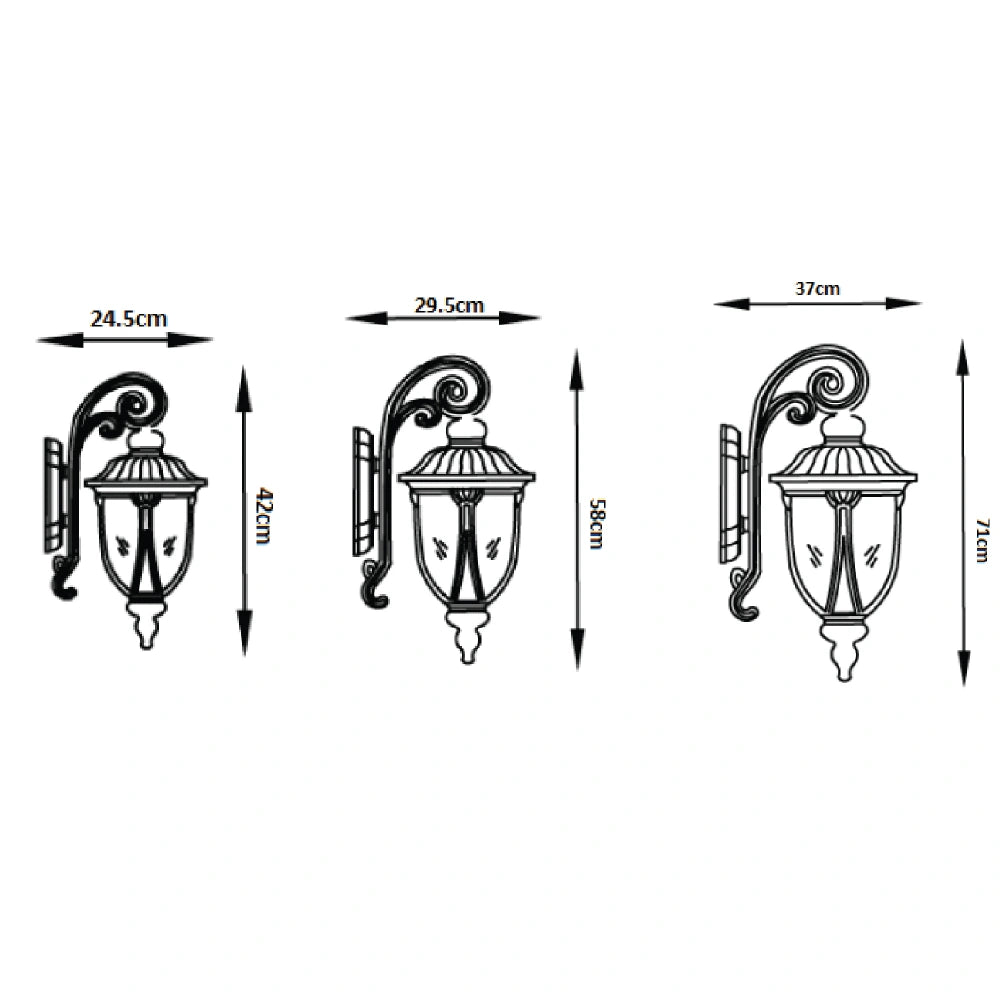 Ultralight European Classic Outdoor Light (0263-family)