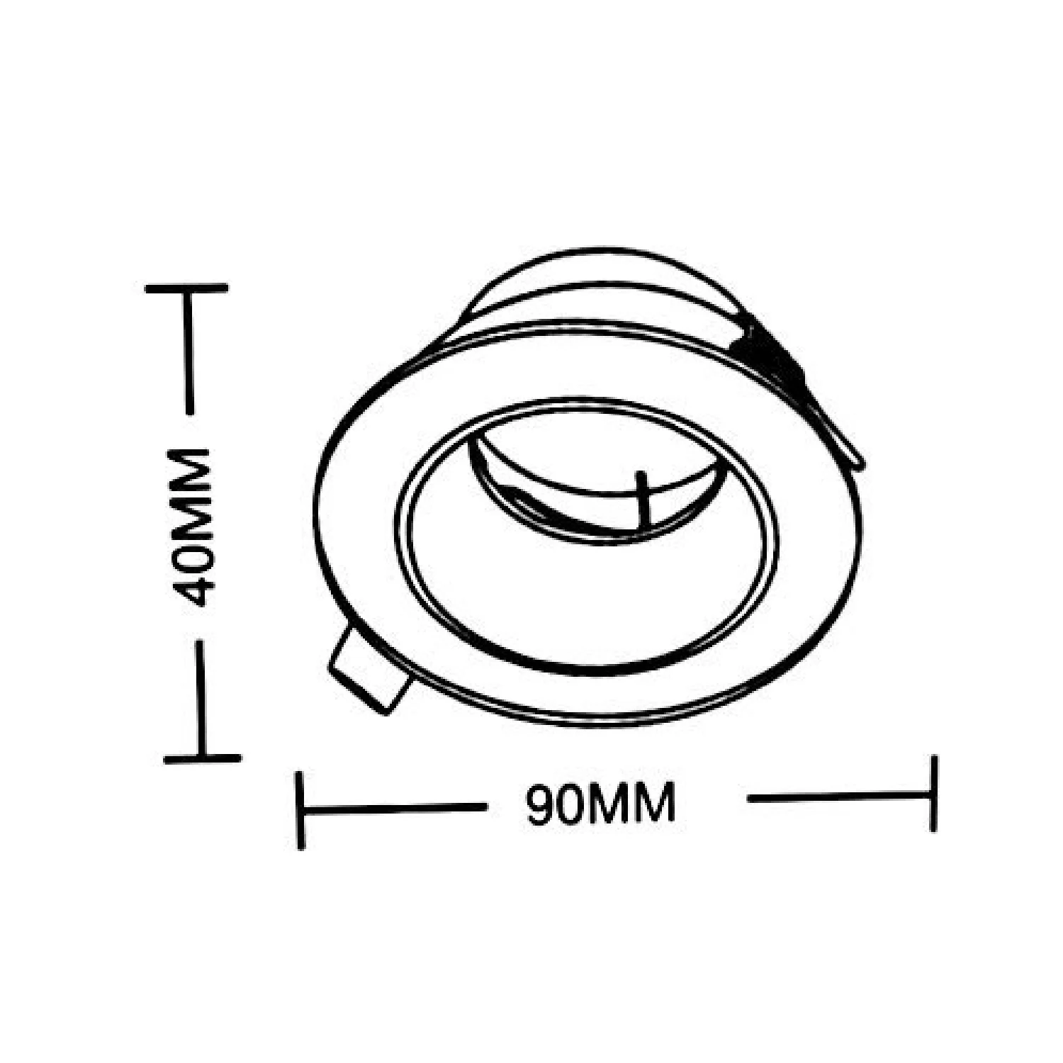 Buy Ultra Light MR16 Ceiling Light Fixture – Aluminum Base (BA301) - Best  from Ultralight