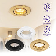 SPOT LIGHT FRAME 7Cm (BA383) – GU10 Light Holder for Elegant Indoor Lighting