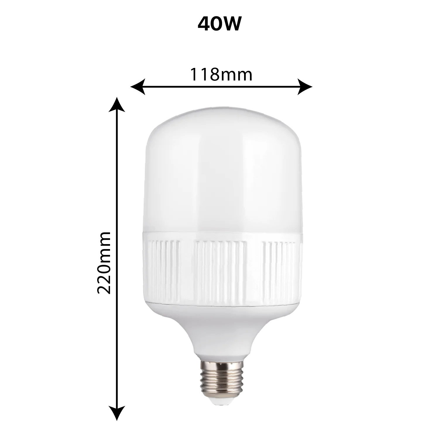 لمبة ليد للاستخدام الداخلي ، قاعدة E27 ، ضوء فوري وكفاءة عالية (T1S Shop)