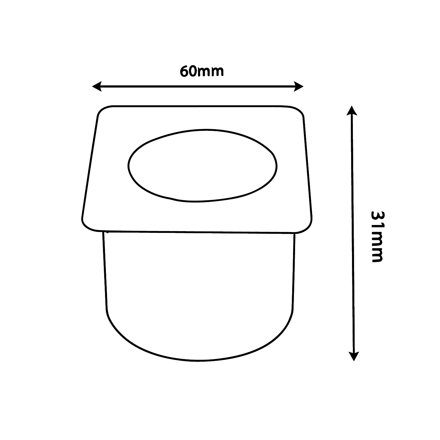 Ultralight LED Inground Light – 2W Waterproof & Glare-Free Outdoor Fixture (UD2010)