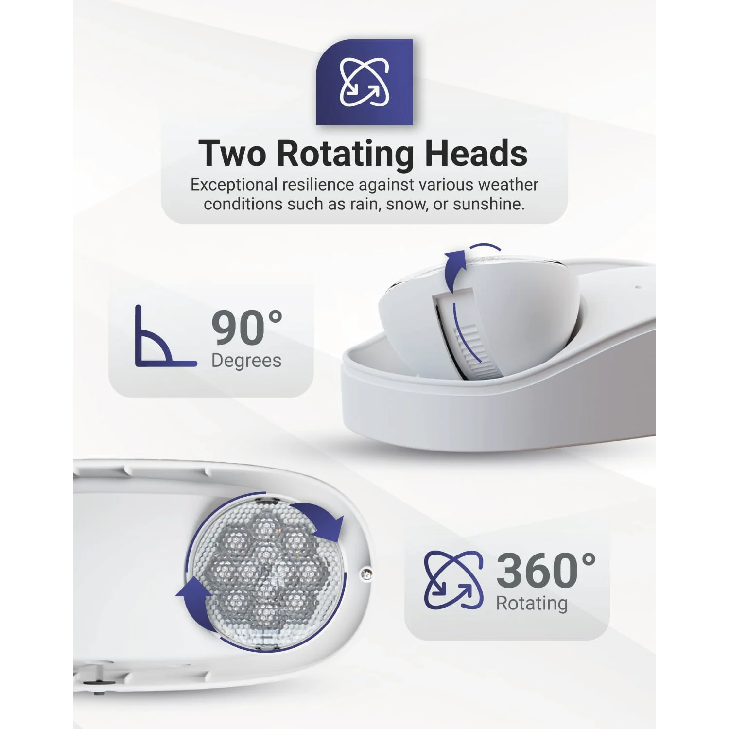 إنارة ليد للطوارئ الترالايت 4 واط IP65 (JLEU5WP)