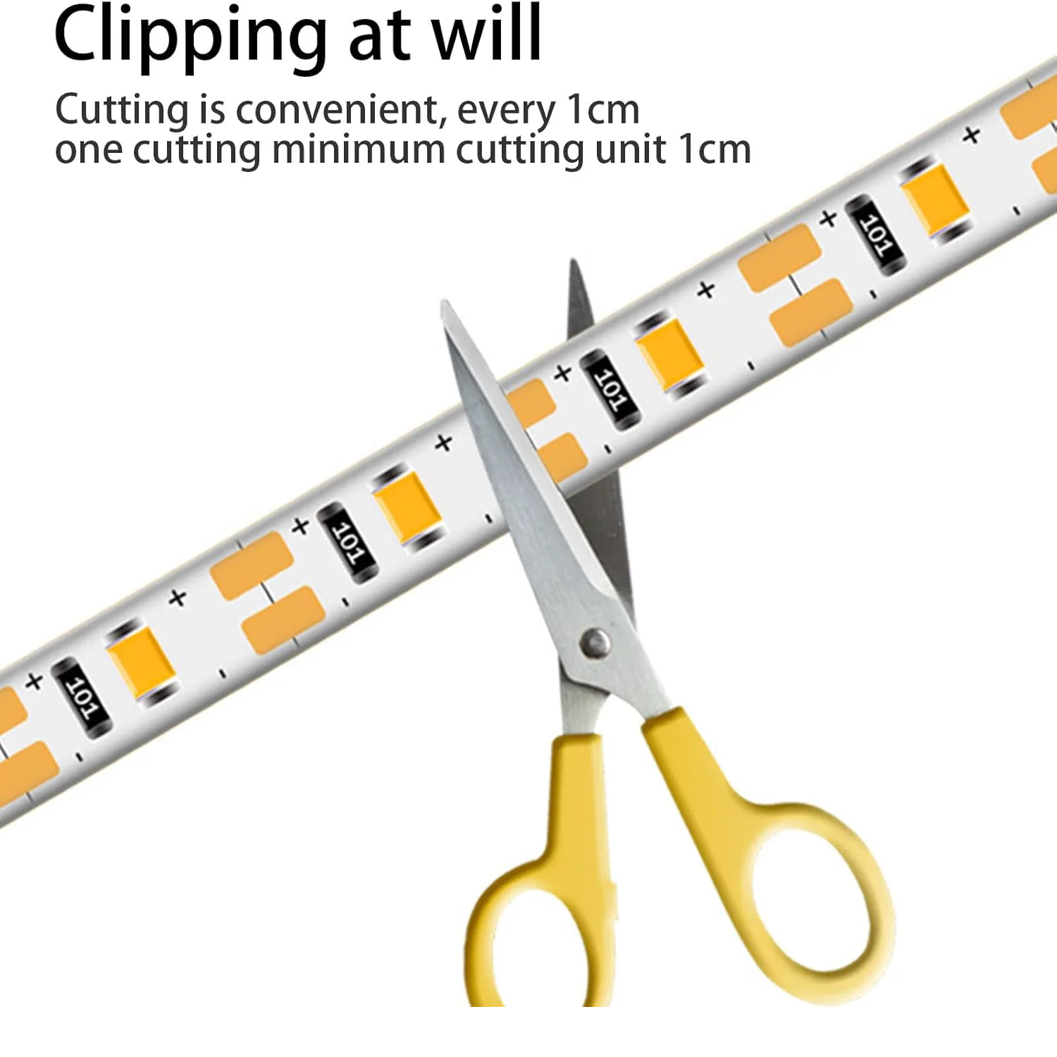 شريط 5 متر ليد COB من الترالايت  – إضاءة ناعمة بتصميم مرن ودقة ألوان عالية CRI 90 (COB-400P)