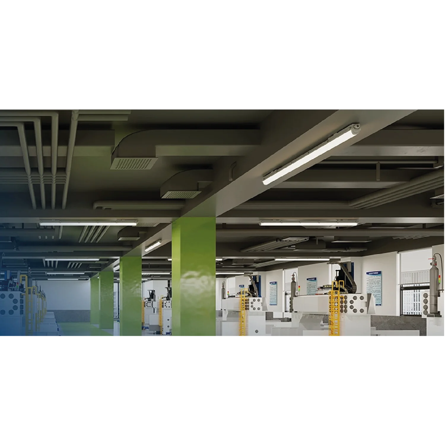 لمبة نجف ليد خطية الترالايت مضادة للماء 50 واط IP66 (TRA12095)