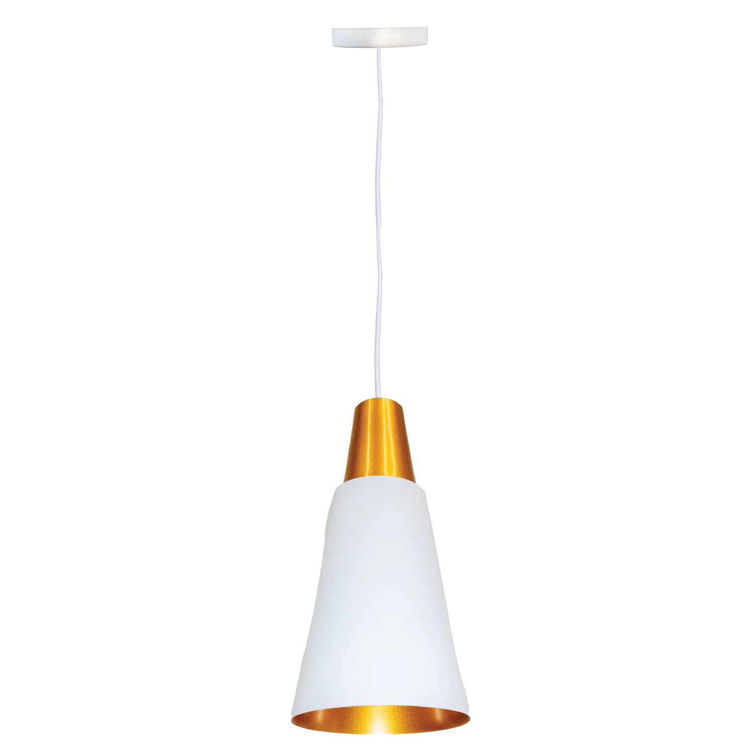 إنارة معلقة مخروطيّة داخلية من الترالايت  بقاعدةTY322) E27)