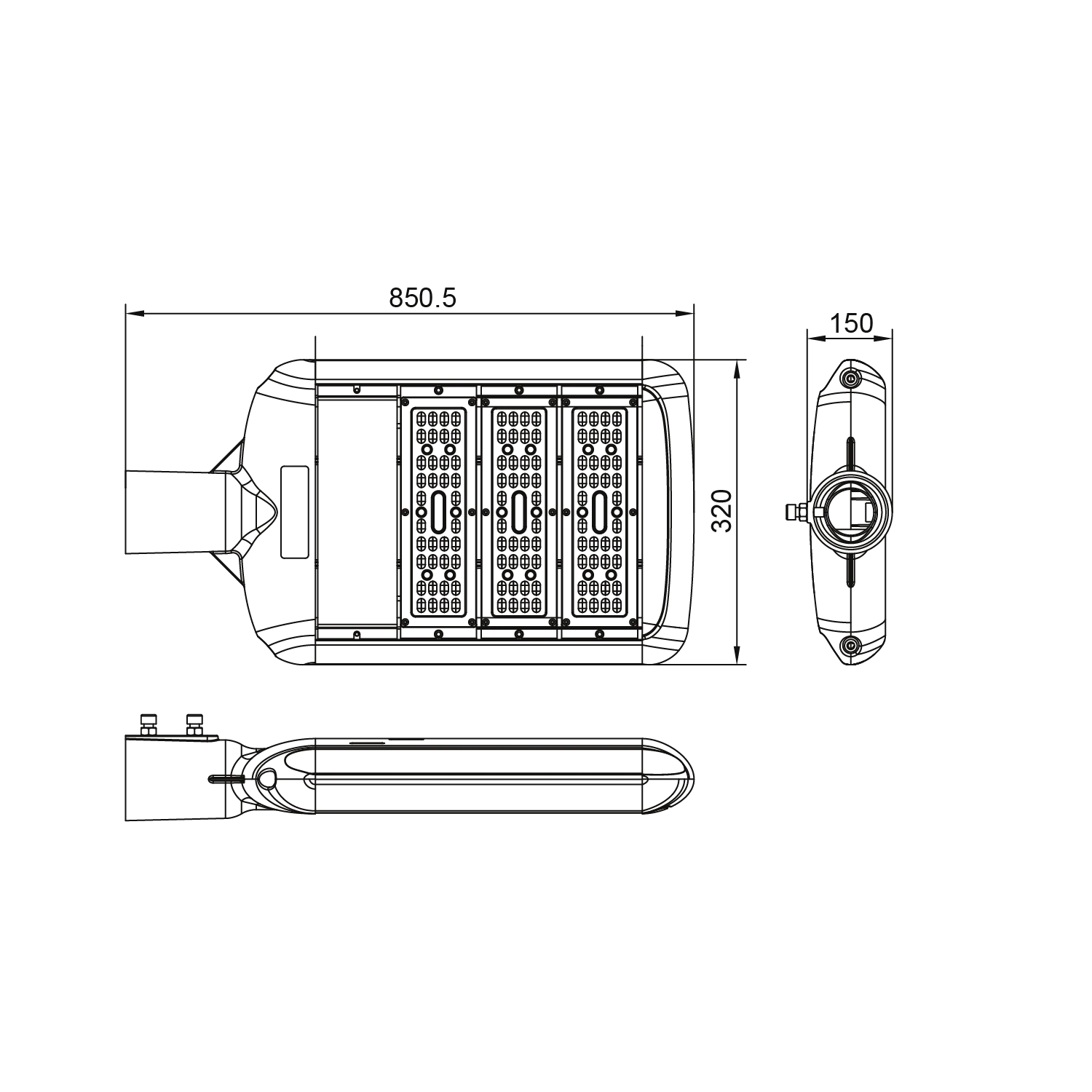 كشاف LED الترالايت (YD-LD-1014)