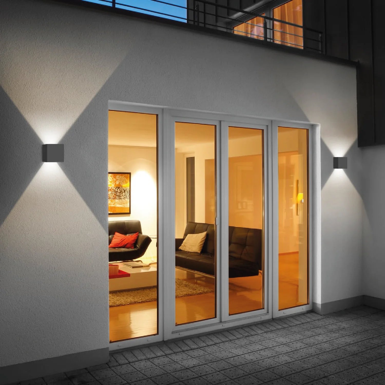 Ultralight Up & Down Wall Light (GWL6709) | Weatherproof Outdoor Wall Lighting