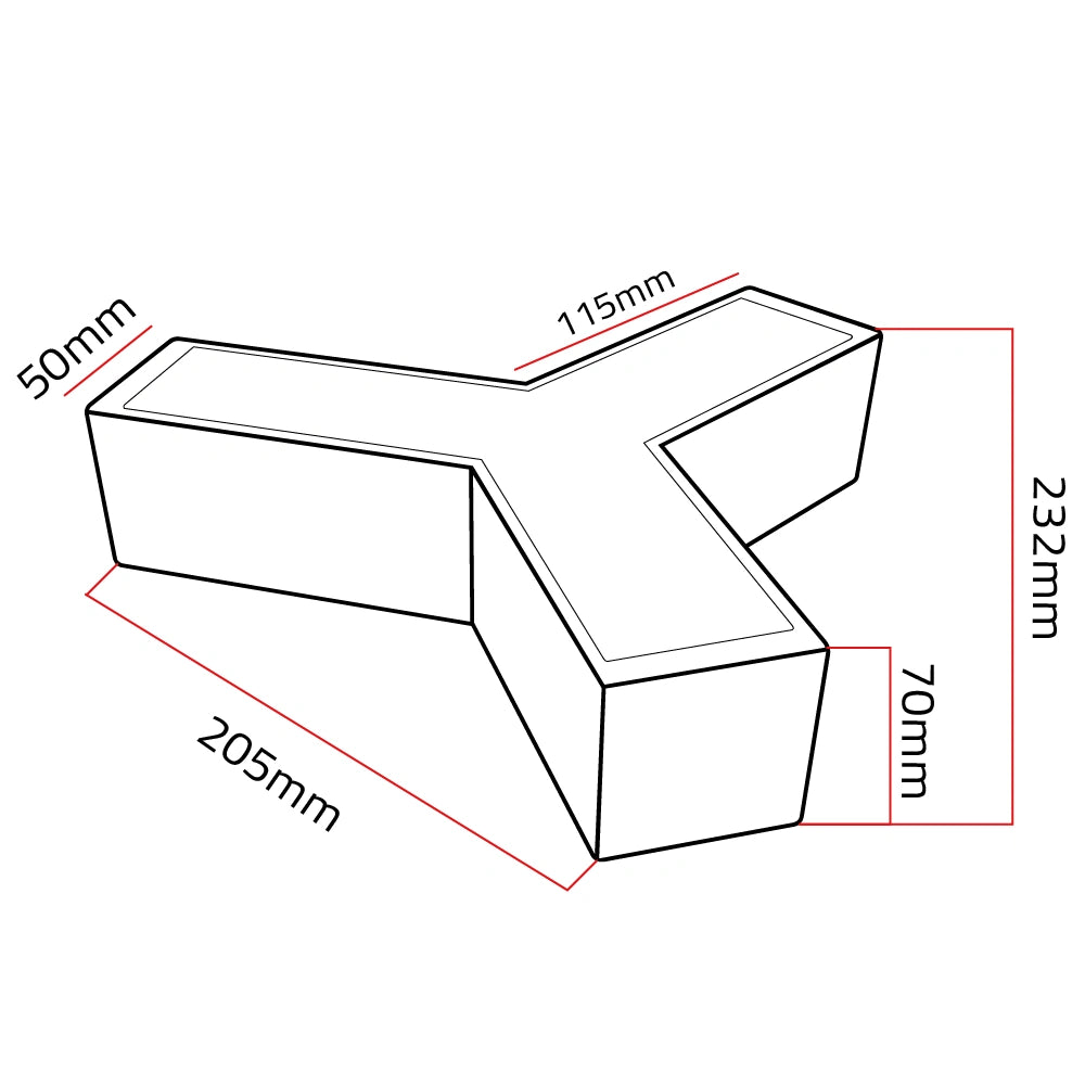 Connectable Architectural Linear Panel Light With Osram LED (BR5224)