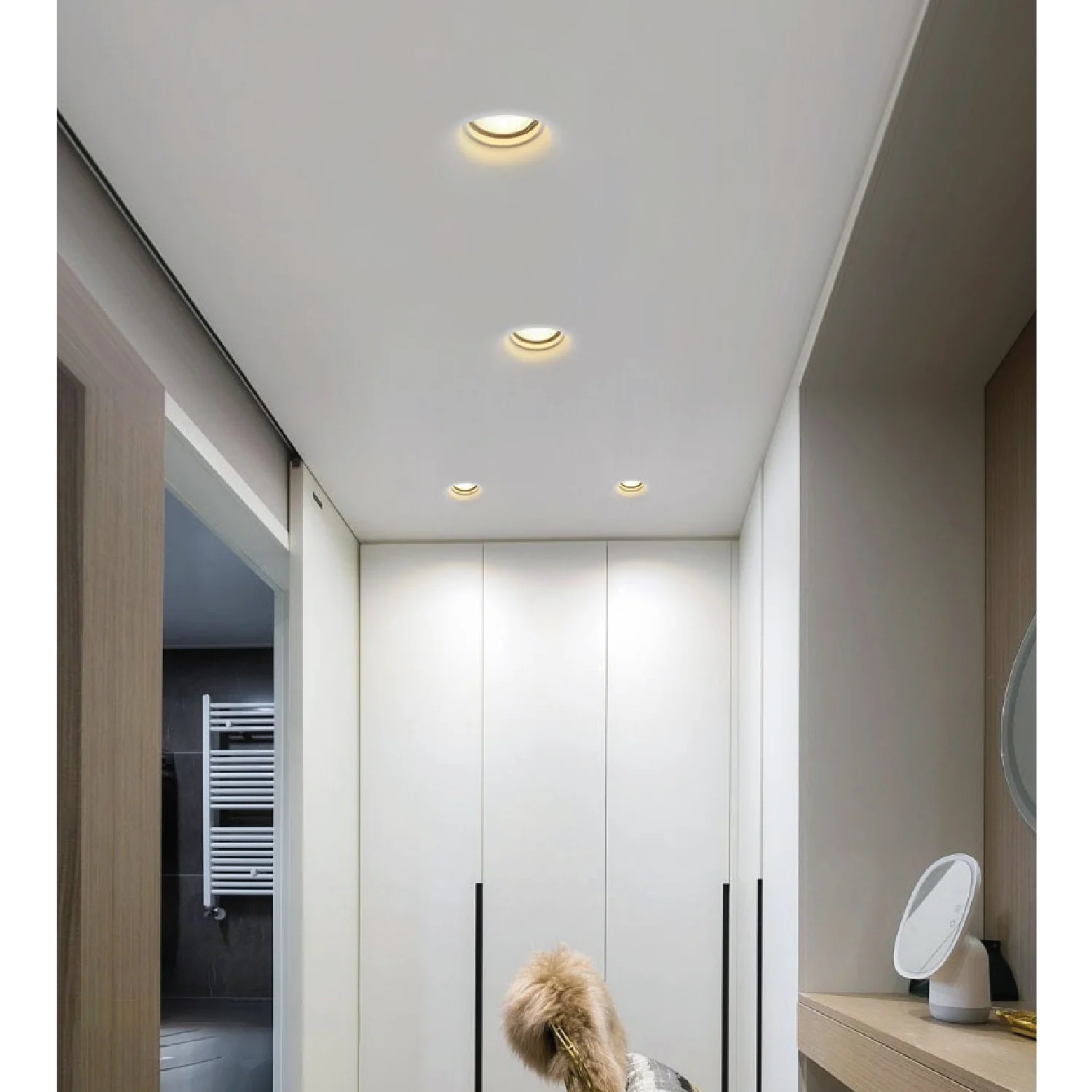 إطار إنارة سقف الترالايت من الجيبسن GU10 - تصميم أنيق وجودة إضاءة مثالية (MC-9130)