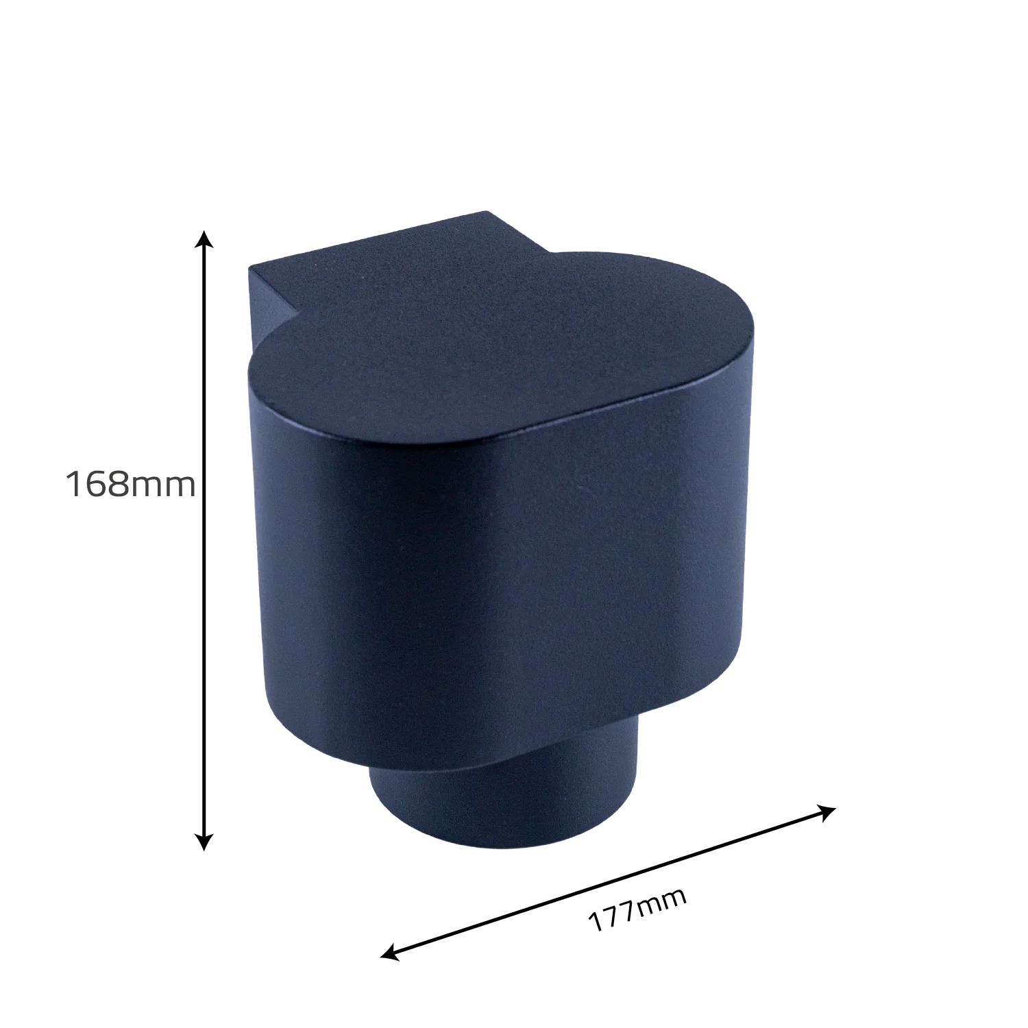 إطار إنارة جداري خارجي, هيكل ألمنيوم، قاعدة GU10، إضاءة موجهة للأسفل، IP54 (WL-ODL-1118)