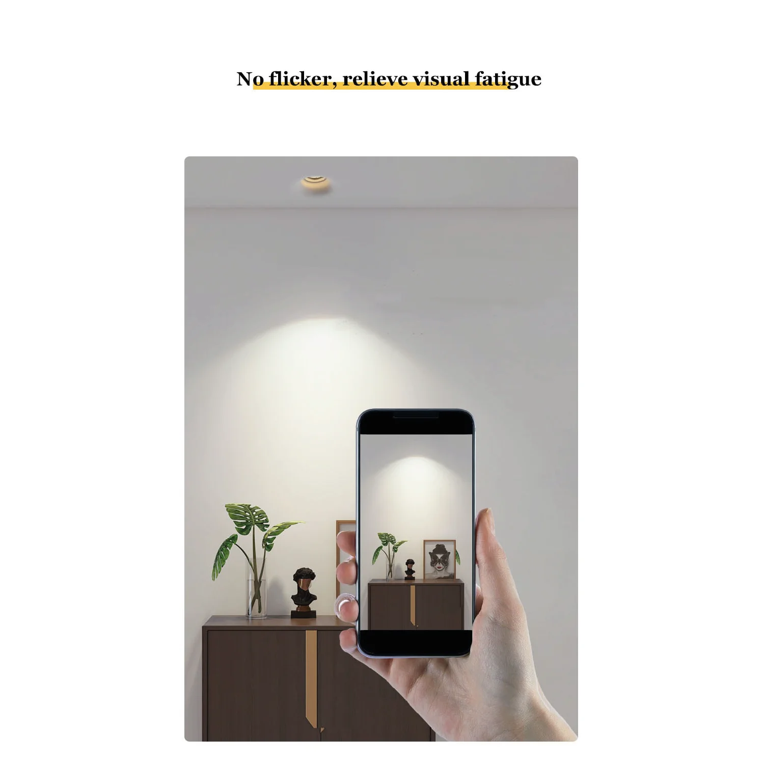 إطار إنارة سقف الترالايت من الجيبسن GU10 - تصميم أنيق وجودة إضاءة مثالية (MC-9130)