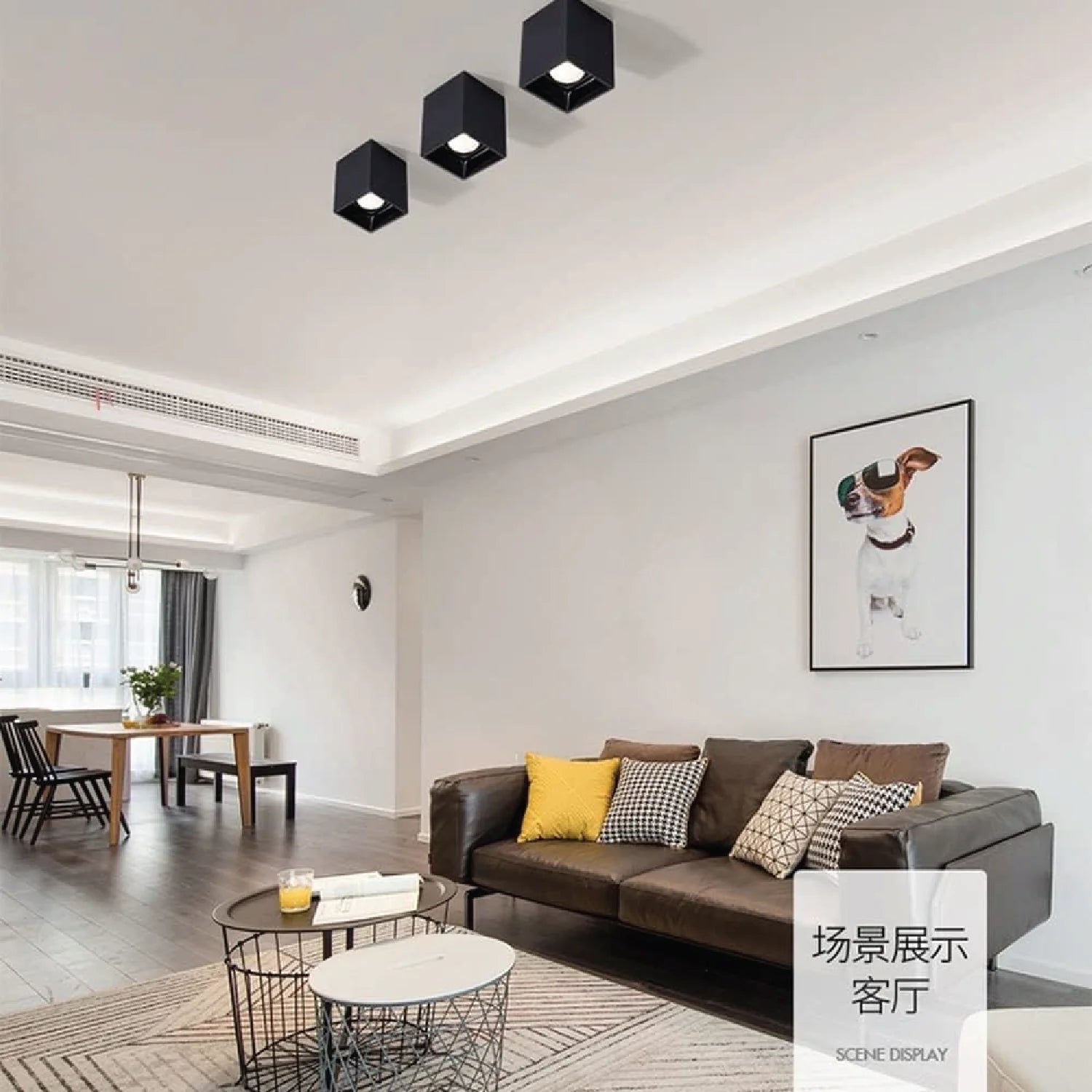 إضاءة مصباح مثبتة على السطح GU10 | تصميم داخلي عصري (UTL-FGU10)