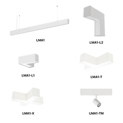 الترا لايت إنارة علاقي خطي مع توصيلات - إنارة حديثة موفرة للطاقة (UTL-LMA1)