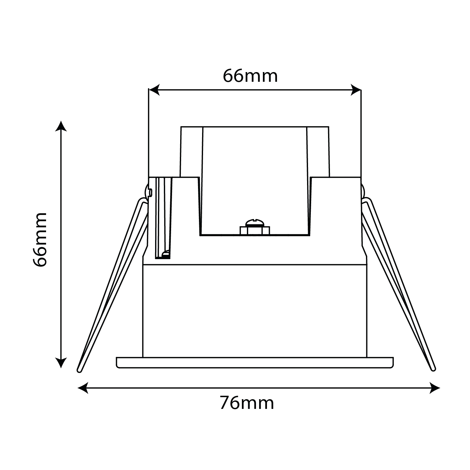 مستشعر بالأشعة تحت الحمراء - حساسية بزاوية 360° - ضمان 5 سنوات IP54 (ST753BR)