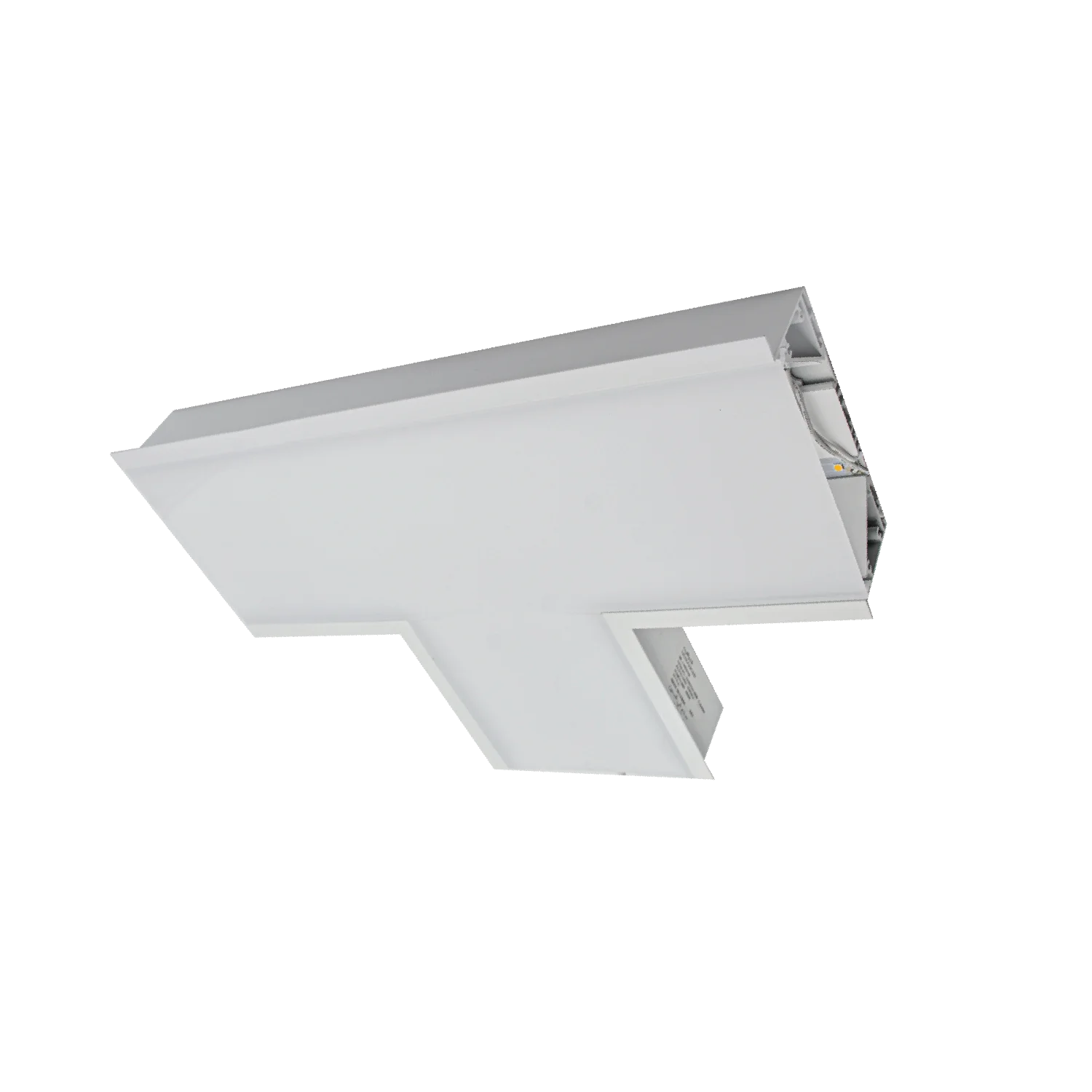 الترا لايت إنارة خطية داخل الجدار لون ابيض قابلة للتوصيل (BR6075B)