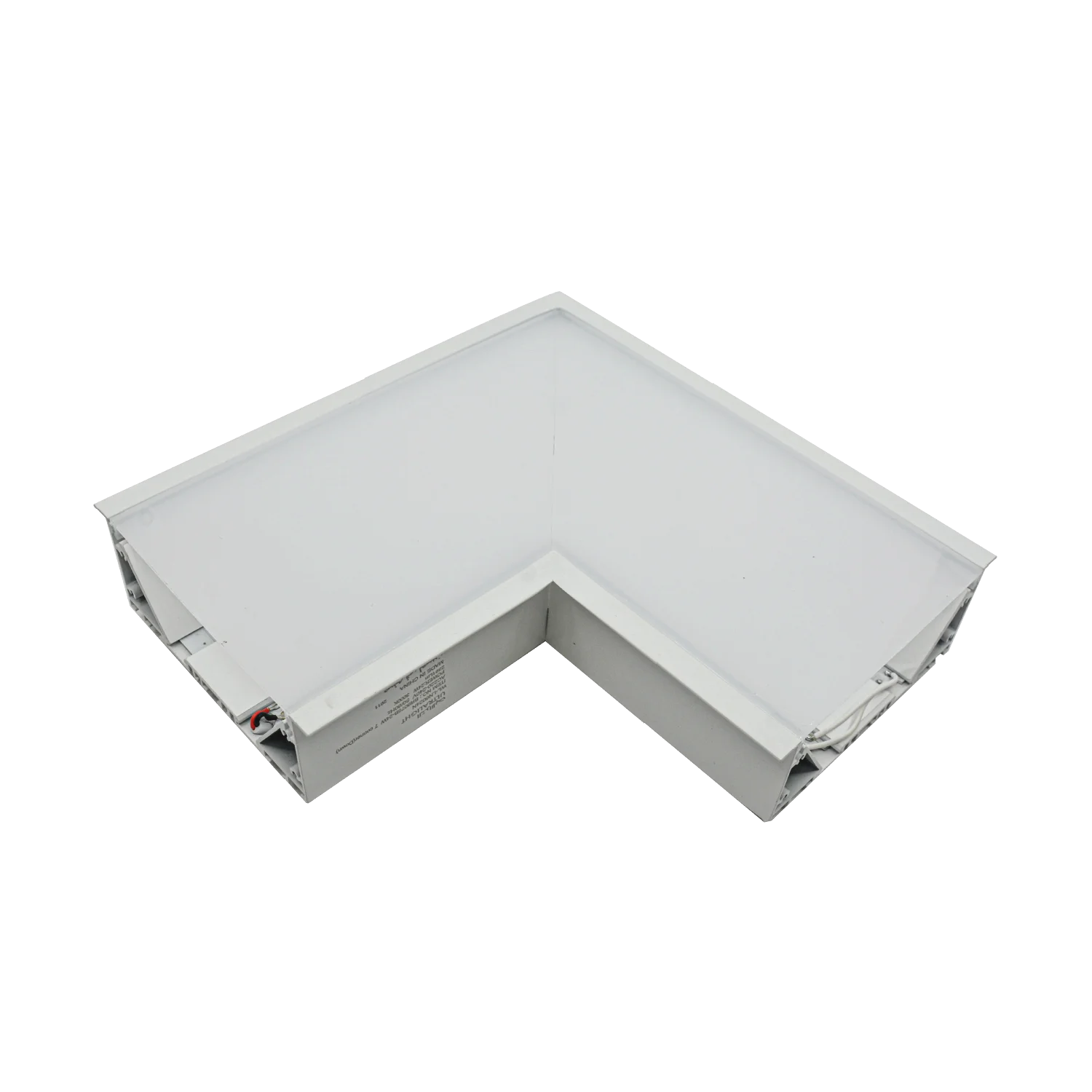 الترا لايت إنارة خطية داخل الجدار لون ابيض قابلة للتوصيل (BR6075B)