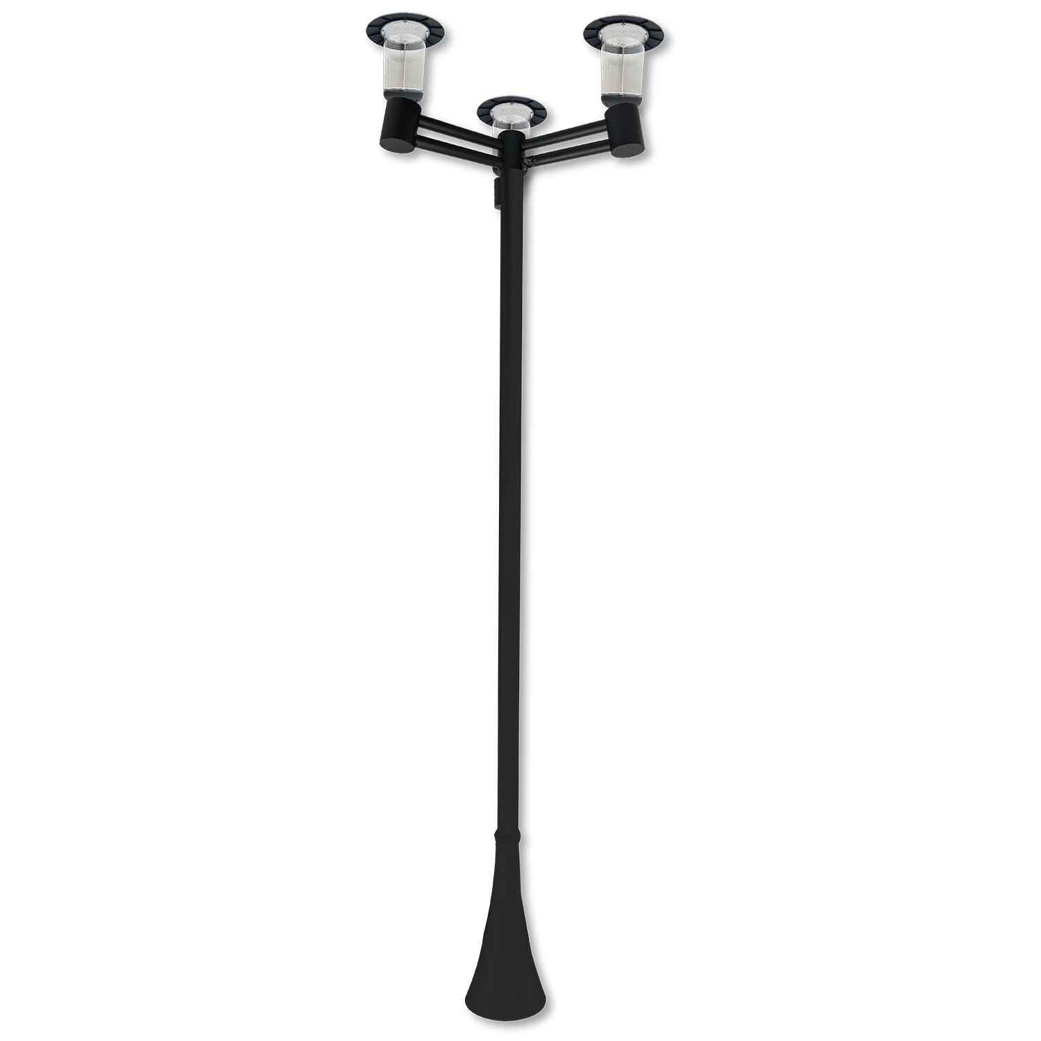 Exterior lighting post

