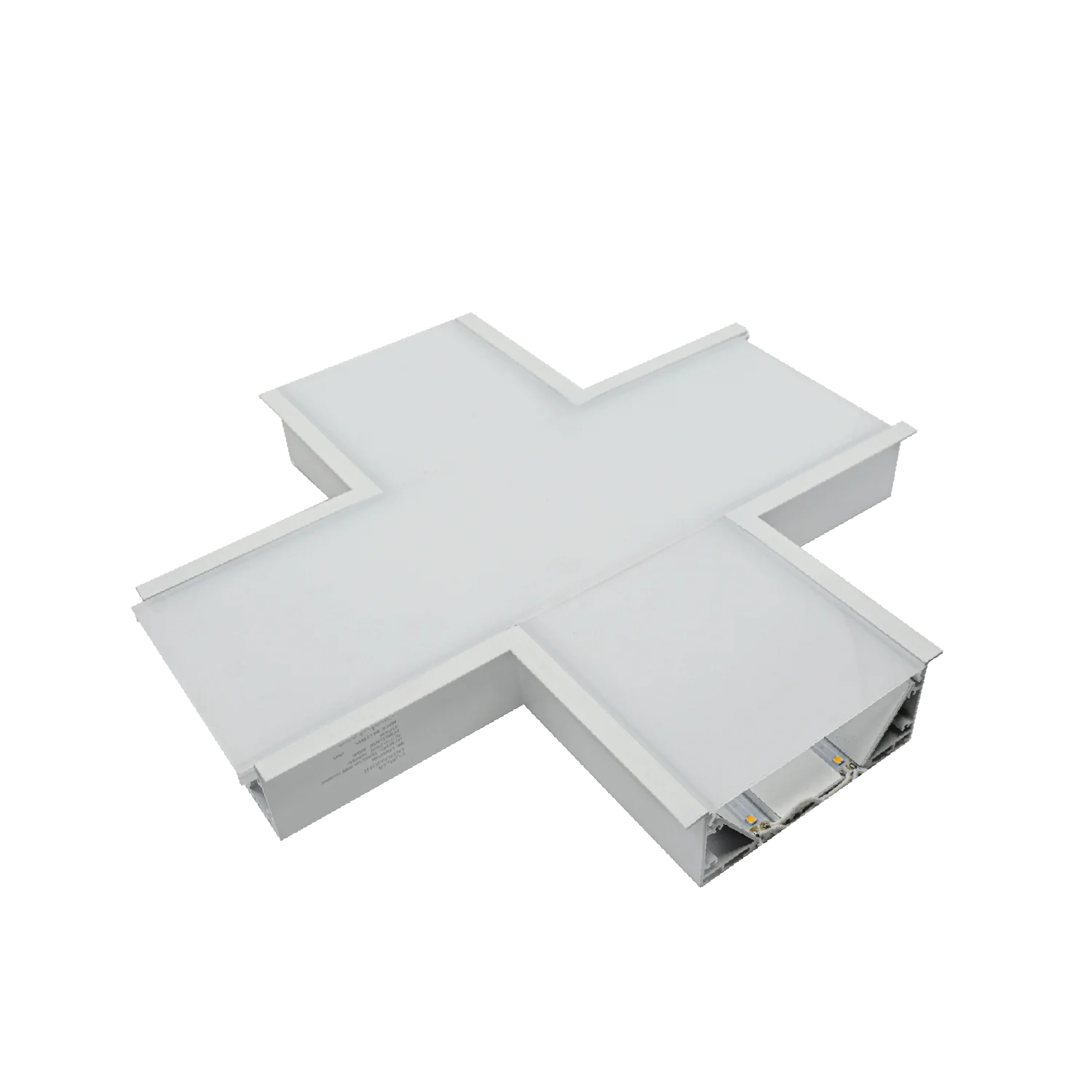 الترا لايت إنارة خطية داخل الجدار لون ابيض قابلة للتوصيل (BR6075B)