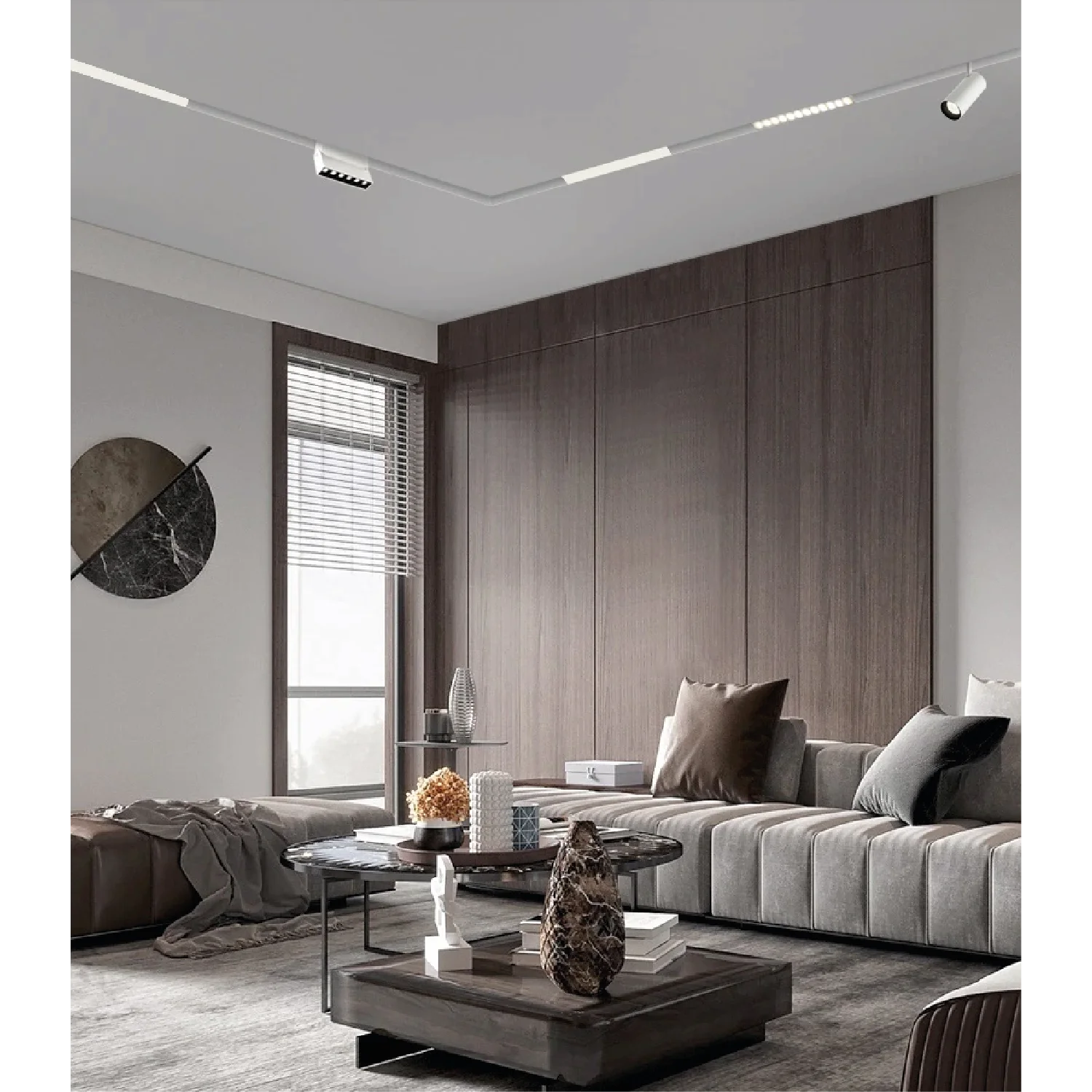 نجف ليد ممغنط 35 ملم أبيض (BT-Family)