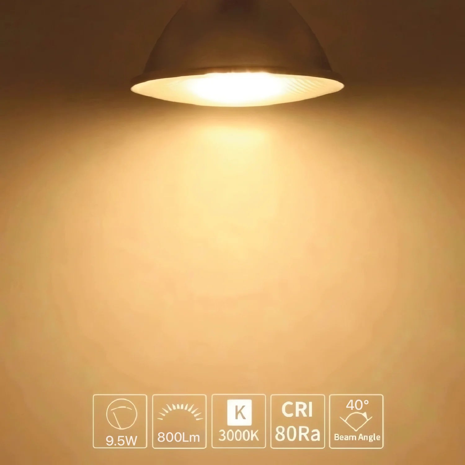 لمبة ليد PAR30 – قابلة للتعتيم مناسب للإضاءة الداخلية (UTL-PR1000ST-W2D)