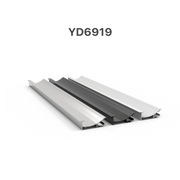 Metal profile with 'YD6919' marking on a white background