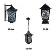 مجموعة إضاءة خارجية كلاسيكية (998-Family)