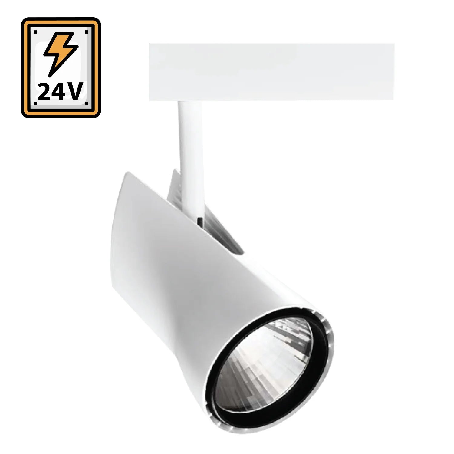 Ultralight White Track Light 15W - 24V (SUN6120)