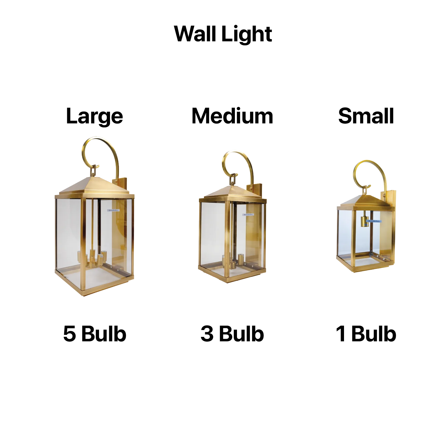 إنارة خارجية نحاسية من الترا لايت (3445 FAMILY) | إضاءة خارجية فاخرة IP44