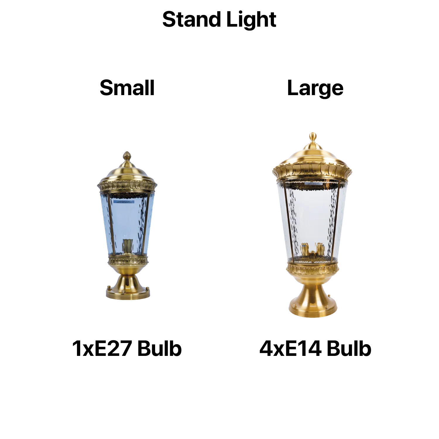 إنارة خارجية نحاسية من الترا لايت | إضاءة نحاسية خارجية IP44 فاخرة (3211 Family)