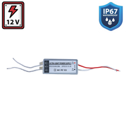 محول طاقة الترالايت مقاوم للماء 12 فولط 8 واط IP67