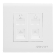 الترا لايت فيش الهاتف و الشبكة (W86/1TEL/1LAN)