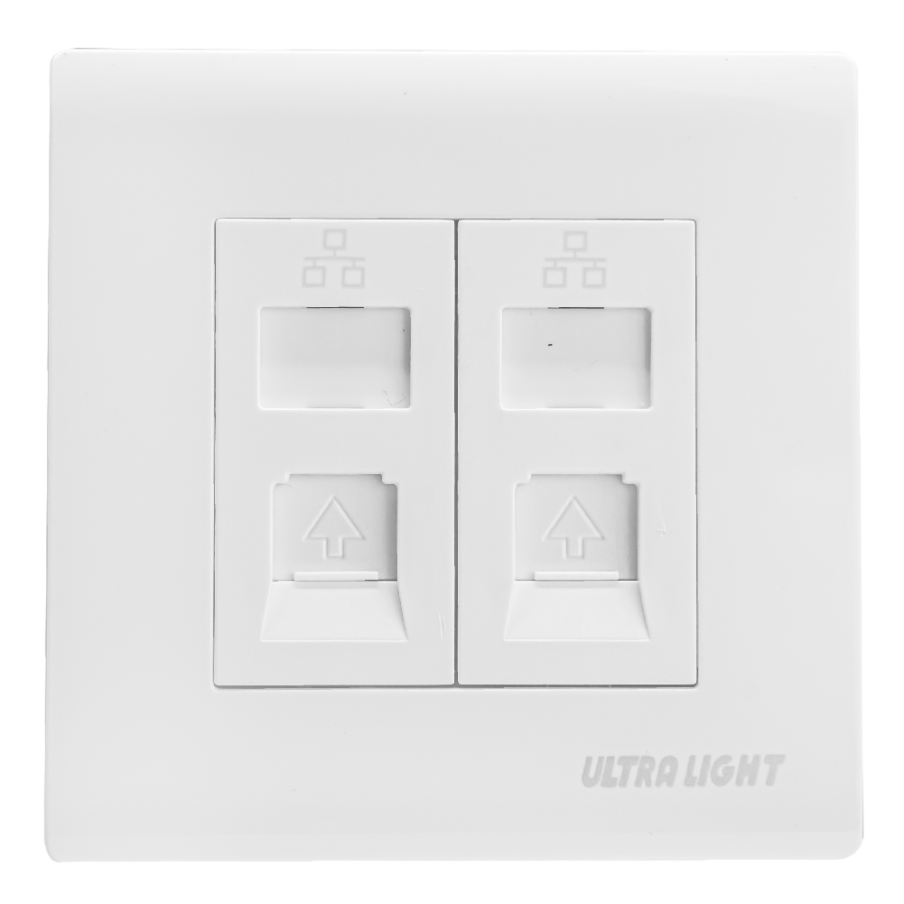 الترا لايت فيش شبكة مزدوج (W86/2LAN/B)