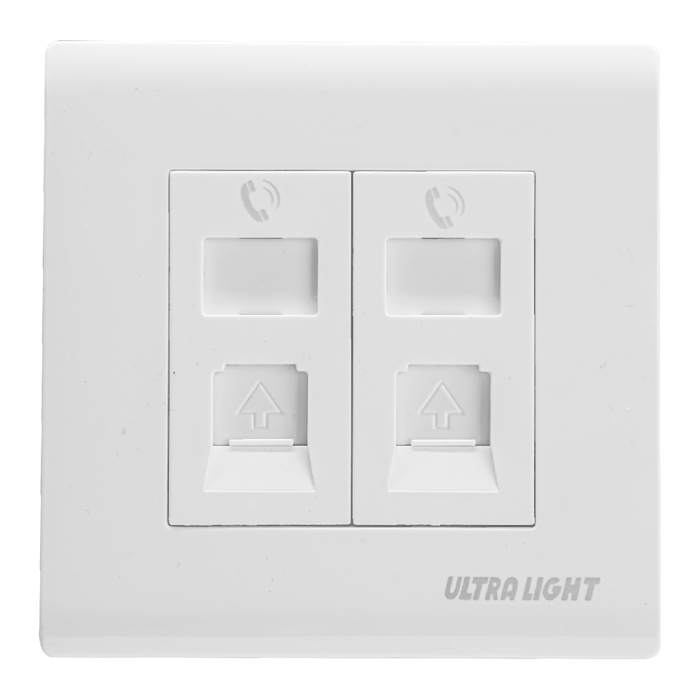 الترا لايت فيش هاتف مزدوج (W86/2TEL/B)