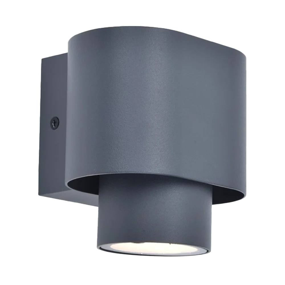 إطار إنارة جداري خارجي, هيكل ألمنيوم، قاعدة GU10، إضاءة موجهة للأسفل، IP54 (WL-ODL-1118)