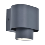 إطار إنارة جداري خارجي, هيكل ألمنيوم، قاعدة GU10، إضاءة موجهة للأسفل، IP54 (WL-ODL-1118)