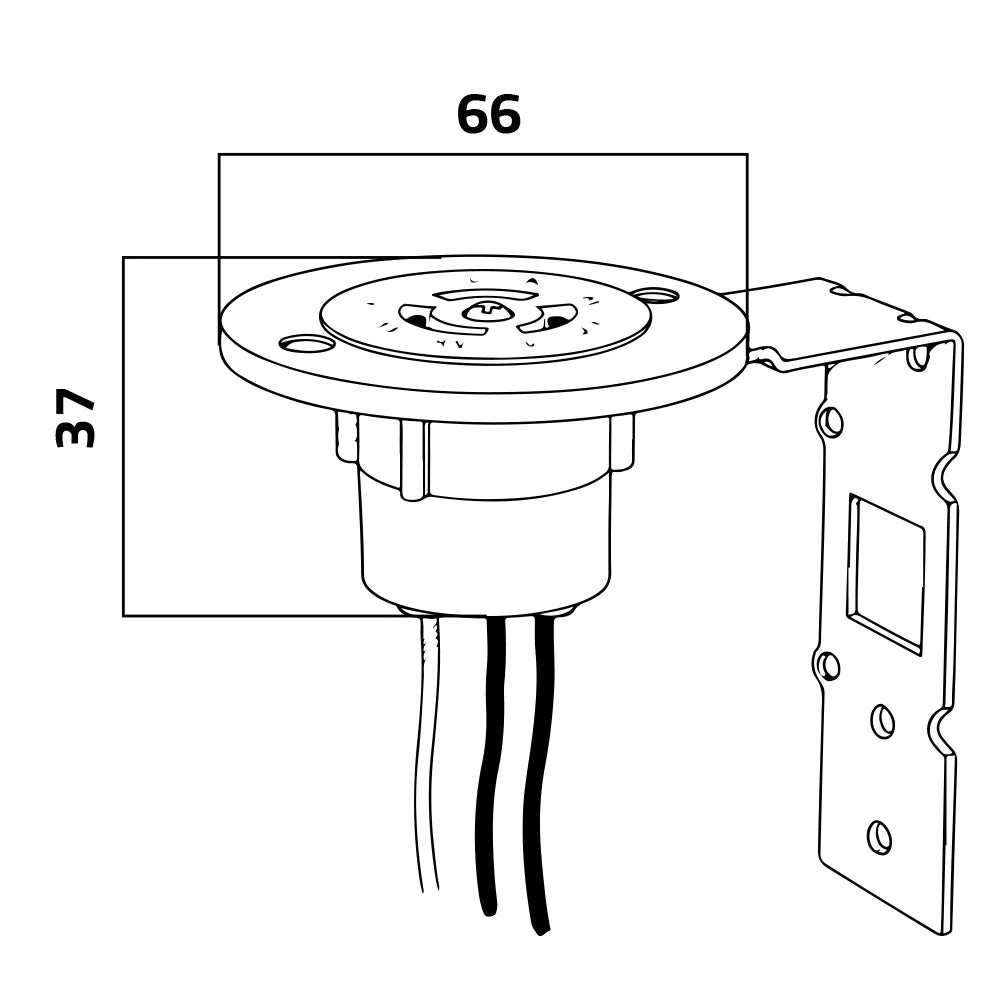 الترالايت حساس ضوئي لتشغيل الإنارة في الليل (ST305-3)