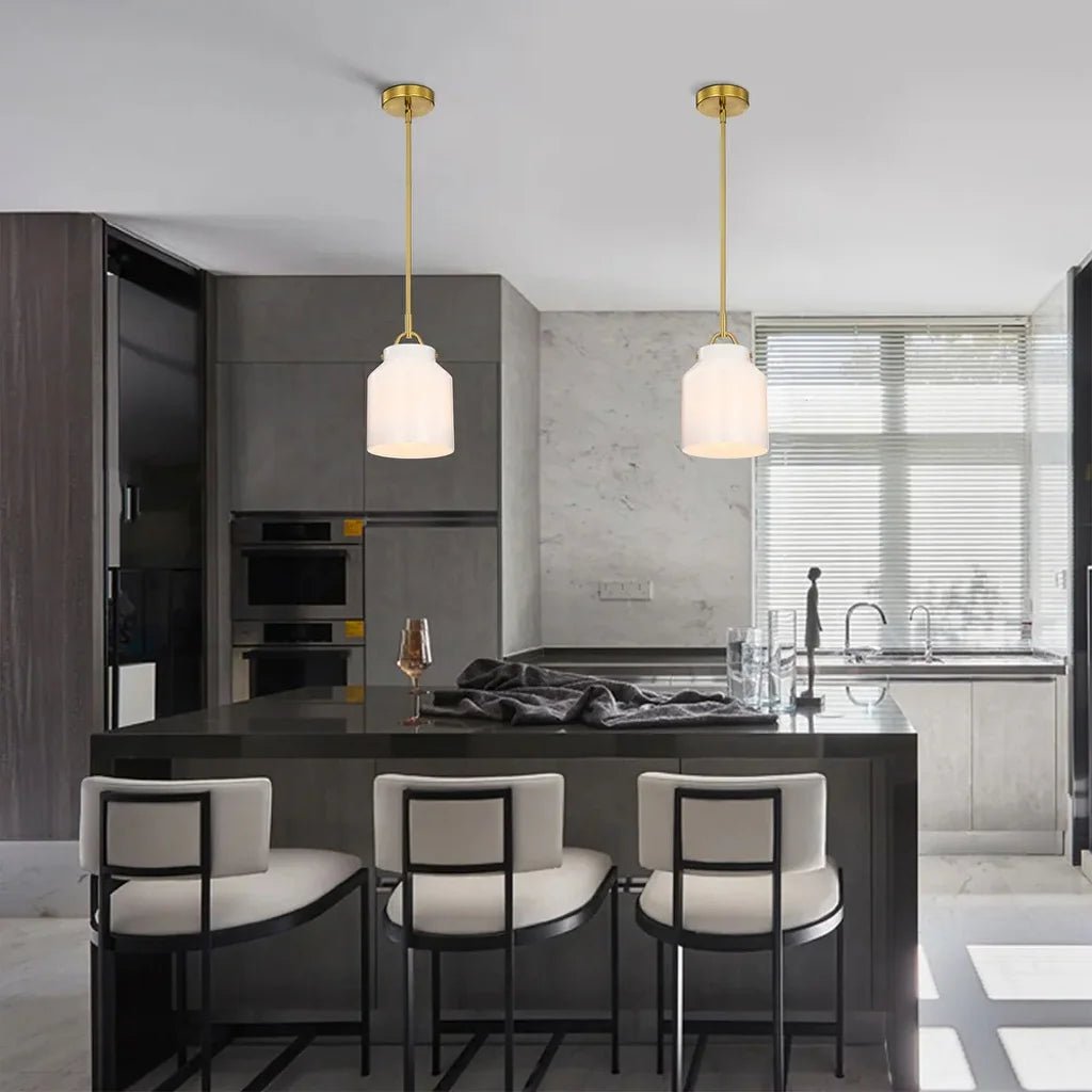 E27 Decorative Gold Metal Pendant Light 19 Cm (TY-9228)