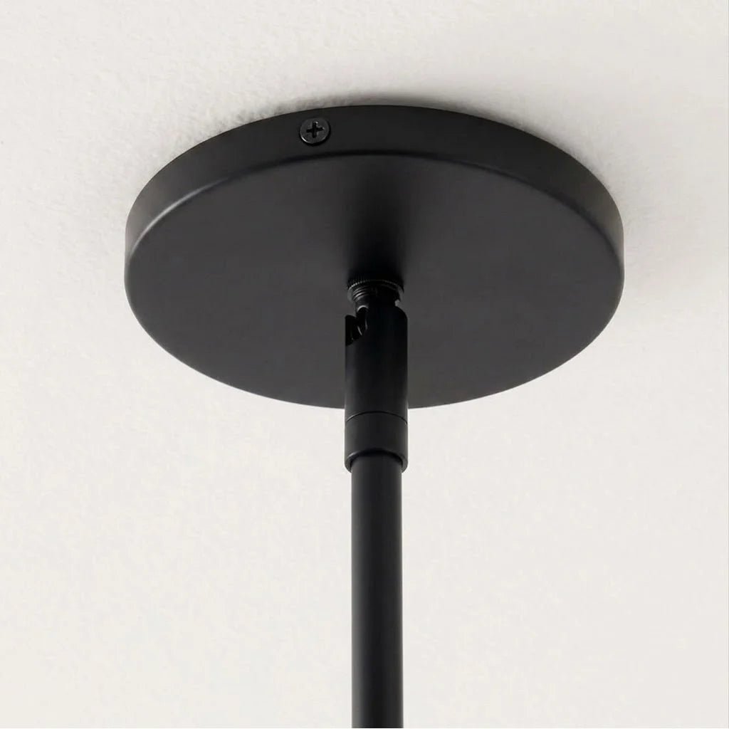Decorative Smoke Metal Pendant Light 27 Cm (TY-9228-BK)