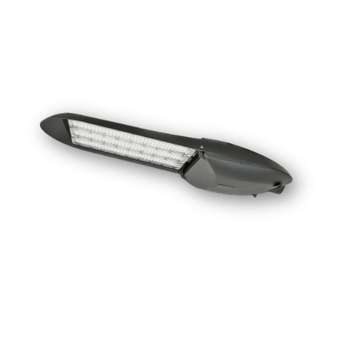 Street light fixture on a white background