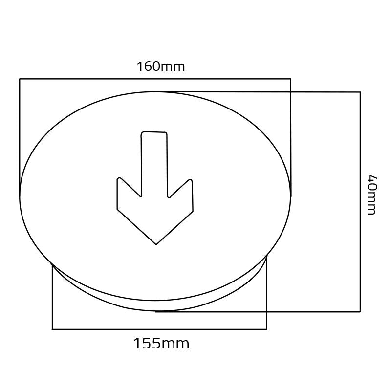 Emergency Arrow Inground (KL-BLJC-1LREL)